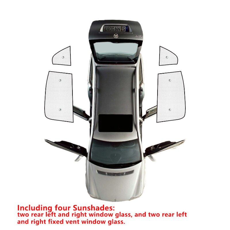 

Солнцезащитные Козырьки с полным покрытием для Jeep Grand Cherokee WK2 2011 ~ 2019, аксессуары для лобовых стекол, Боковые солнцезащитные окон 2018