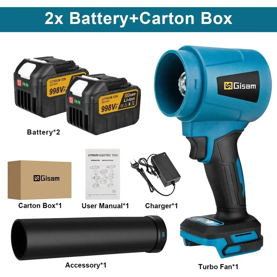 

Аккумуляторная бесщеточная воздуходувка Makita 300000 RPM