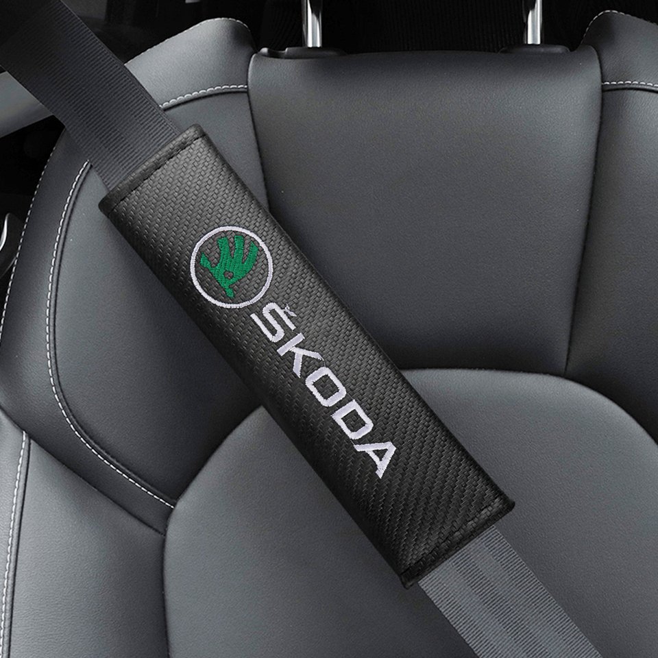 

Автомобильный ремень безопасности, накладка на плечо, автоаксессуар для Skoda S Skoda Kodiaq Fabia Kamiq Karoq Octavia 3 A5 A7 Rapid Scala