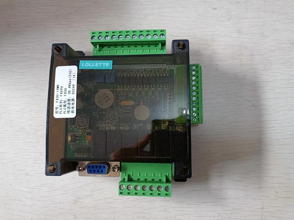

Программируемый логический контроллер LOLLETTE FX3U-14MR/14MT-RS485-RTC