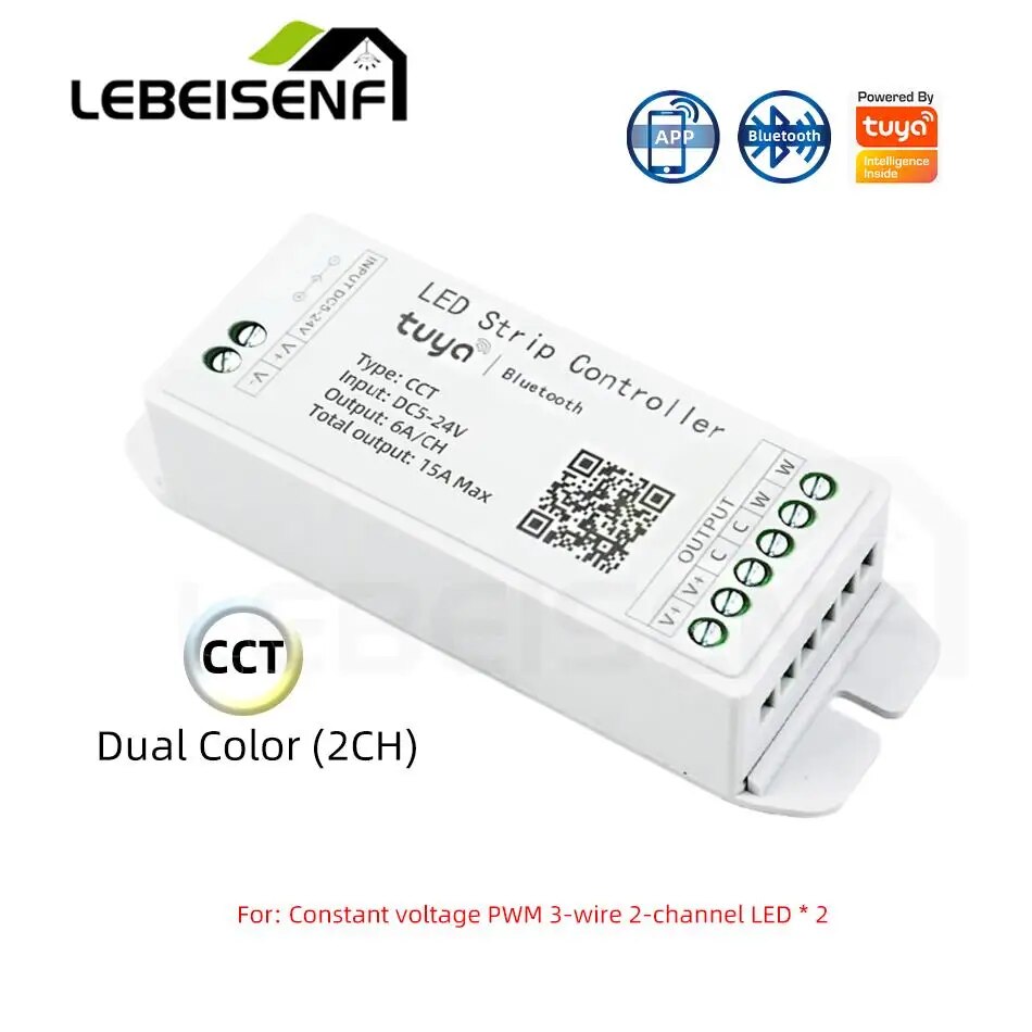 

Tuya Bluetooth RGB Контроллер Lebeisenf