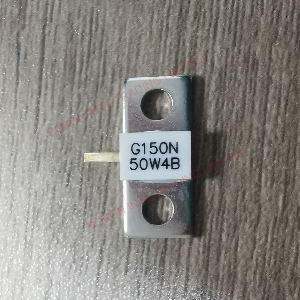 

150 Вт, 50 Ом, постоянный ток-2,7 ГГц G150N50W4B, 150 Вт, 50 Ом, низкая кСВ, клемма фланцевого монтажа