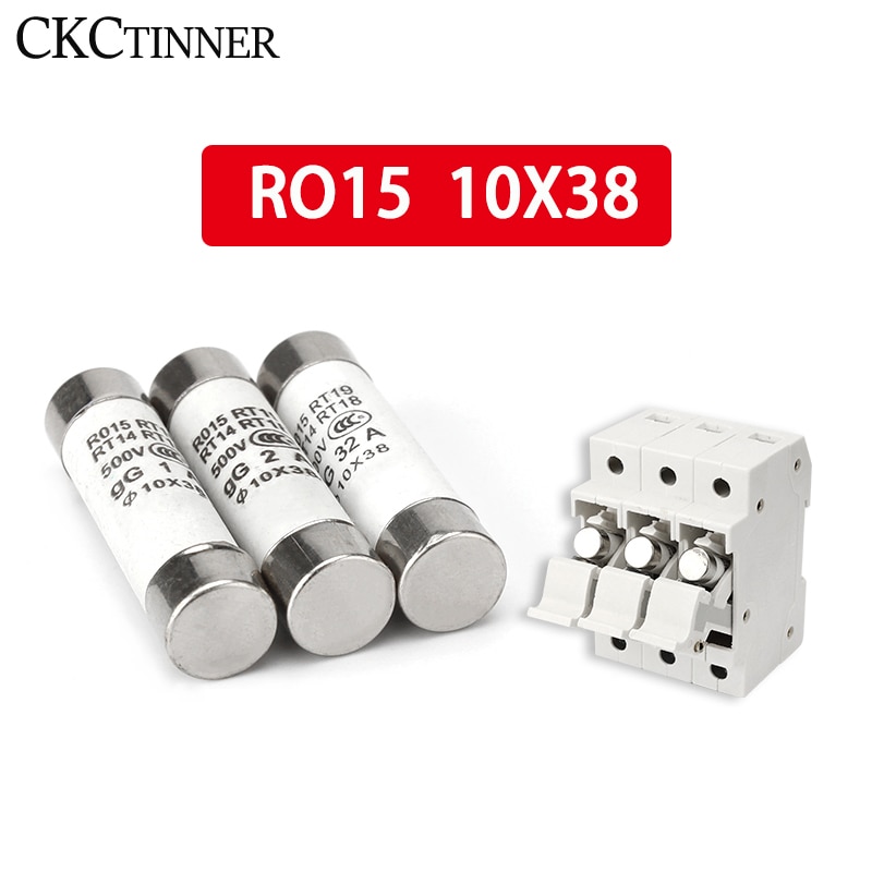 

Керамические предохранители CKCTINNER 10*38 мм 10 шт.