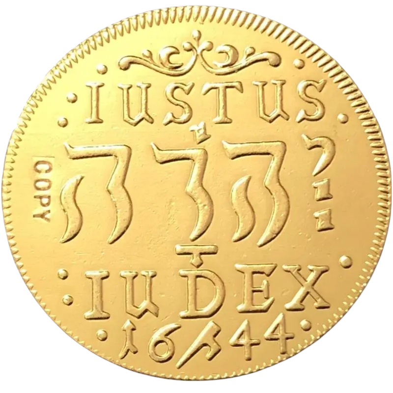 

Медная монета Дания 1644 года Christian IV