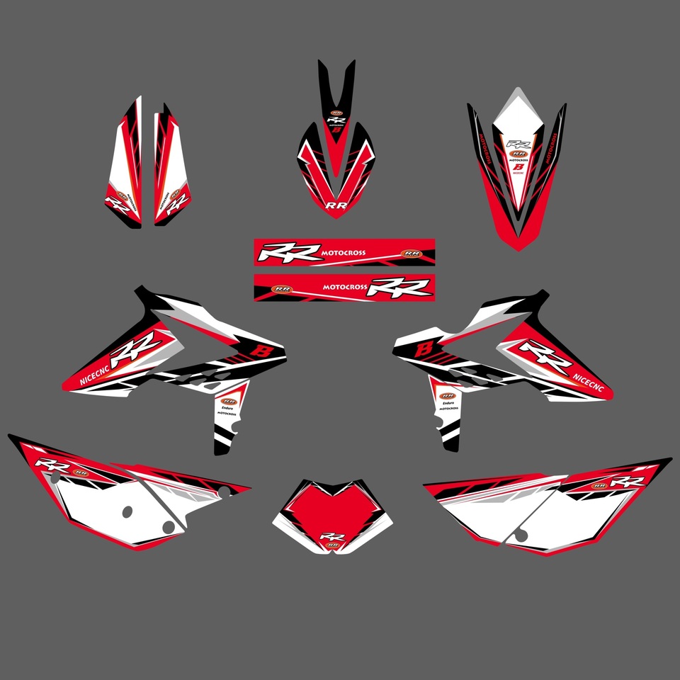 

Для Beta 300RR 250RR RR 125 200 250 300 350 390 430 480 498 500 520 2013-2017 Новая Графика Фон Декали Наклейки Пользовательские Имя