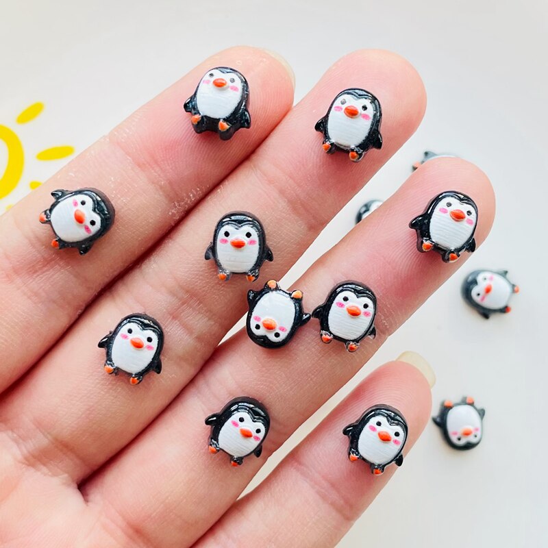 

Мини-фигурки пингвинов из канифоли MATE BIRDS