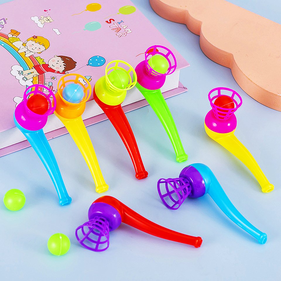 

12 Упаковок Magic Blow Pop Toys Плавающий Мяч Веселая Игра Детские Сувениры На День Рождения Рождественский Карнавал Вечерние...