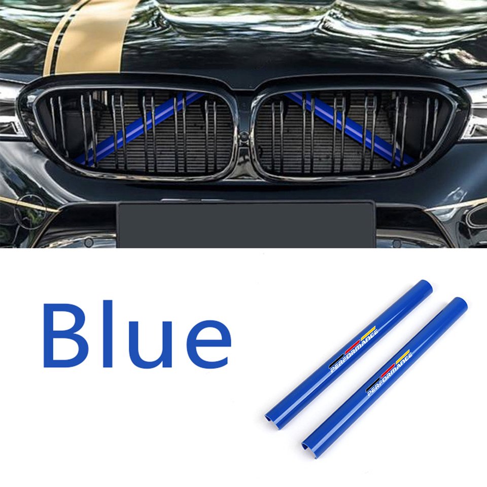

1 пара, декоративные полосы для передней решетки радиатора BMW M 1 2 3 4 5 6 X Series F30 G30 G20 X3 X5 V