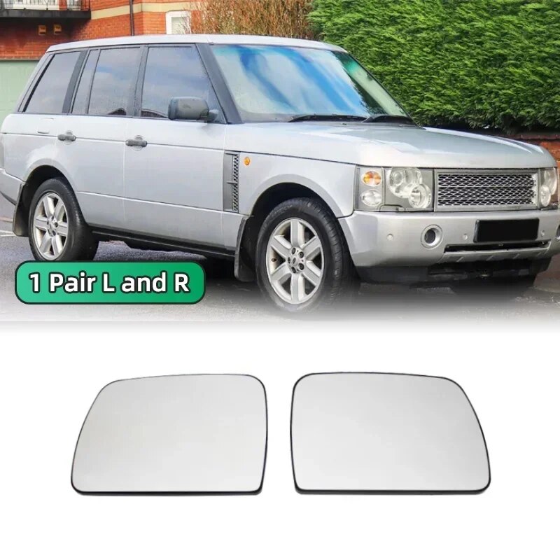 

Зеркало с подогревом для Land Rover Range Rover L322 Vogue 2002-2006, левая и правая стороны, замена стекла белого цвета