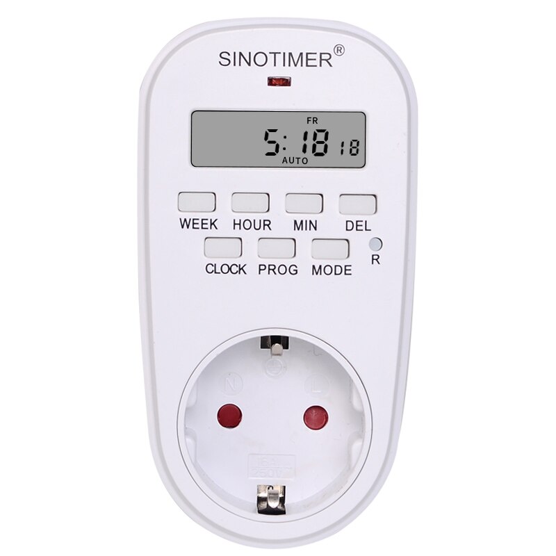 

SINOTIMER Цифровой таймер розетки 220В