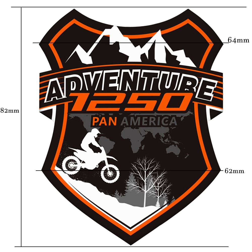 

Наклейки на лобовое стекло для PAN AMERICA 1250 PANAMERICA 1250 PA1250 S