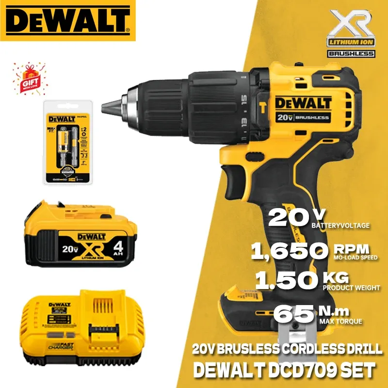

Беспроводная дрель-шуруповерт DEWALT DCD709