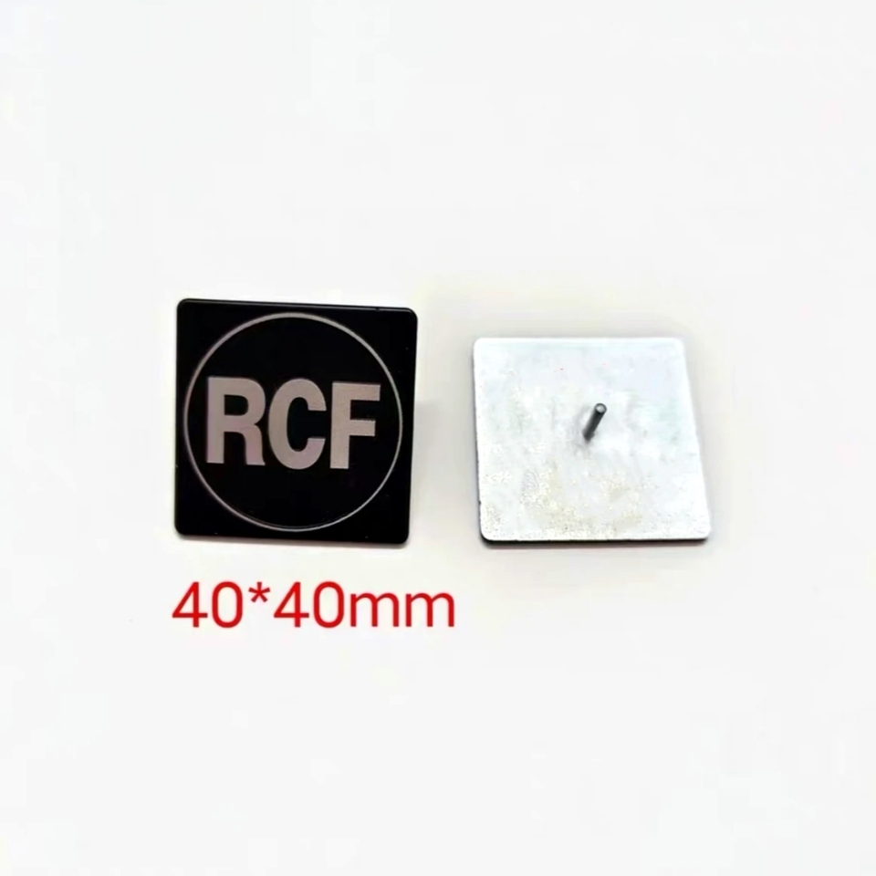 

2/5/10/20 шт. RCF динамики, эмблема, логотип, 3D металлический Hi-Fi автомобильный аудио стереодинамик, значок, аксессуары для стайлинга автомобилей для RCF