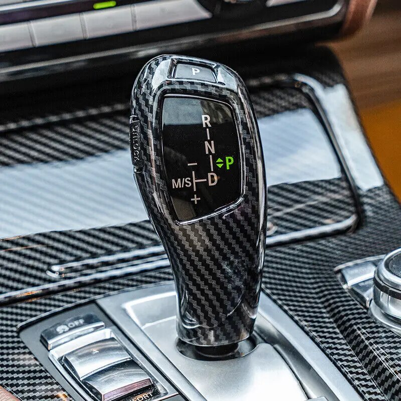 

Накладка на головку переключения передач для BMW X5 E70 X6 E71 LHD