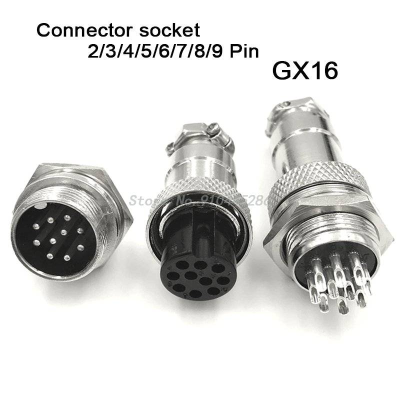 

ПUMUDDSY авиационный разъем GX16 2/3/4/5/6/7/8/9 контактов