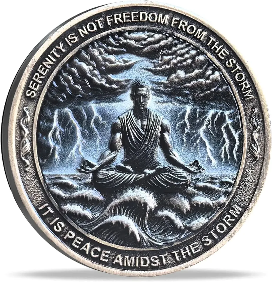 

Медалион Serenity Peace Within The Storm