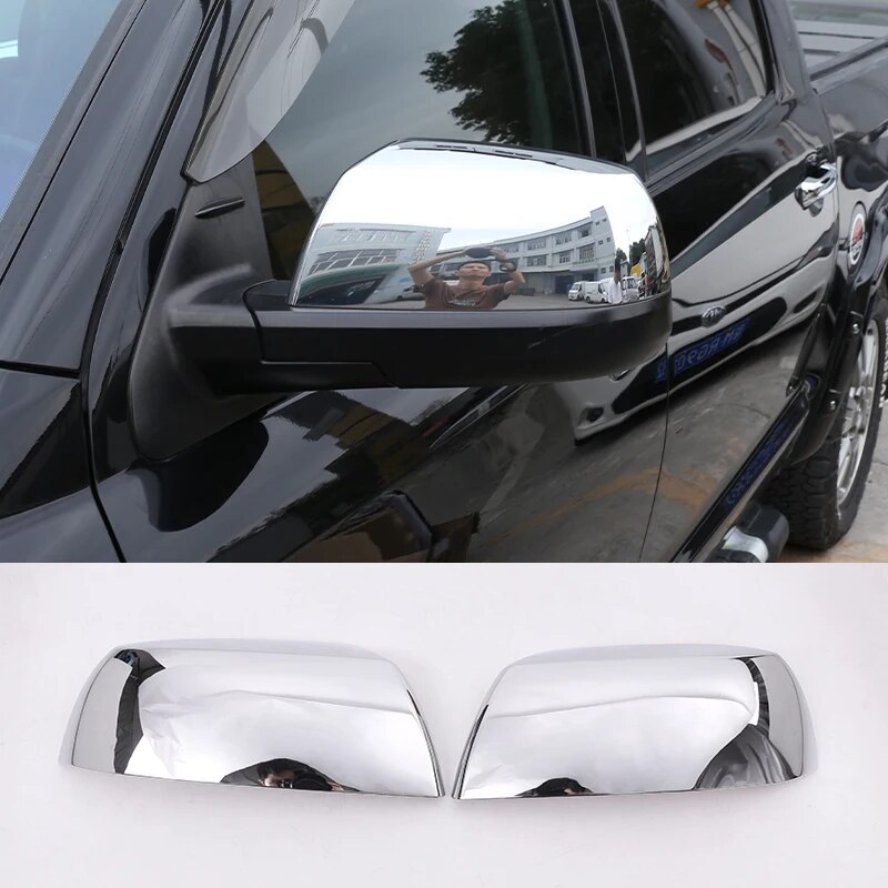 

Для Toyota Tundra Sequoia 2008-2020 автомобильное боковое зеркало заднего вида, крышка крыла, наклейка на внешнюю дверь, чехол заднего вида, отделка из карбона