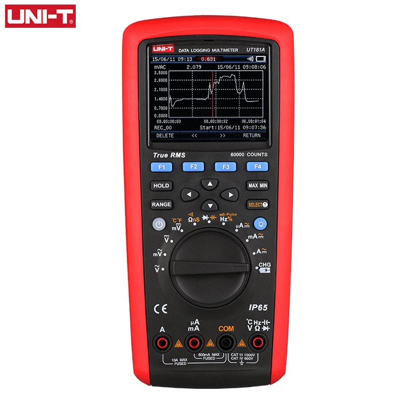 

UNI-T UT181A регистрирующий мультиметр