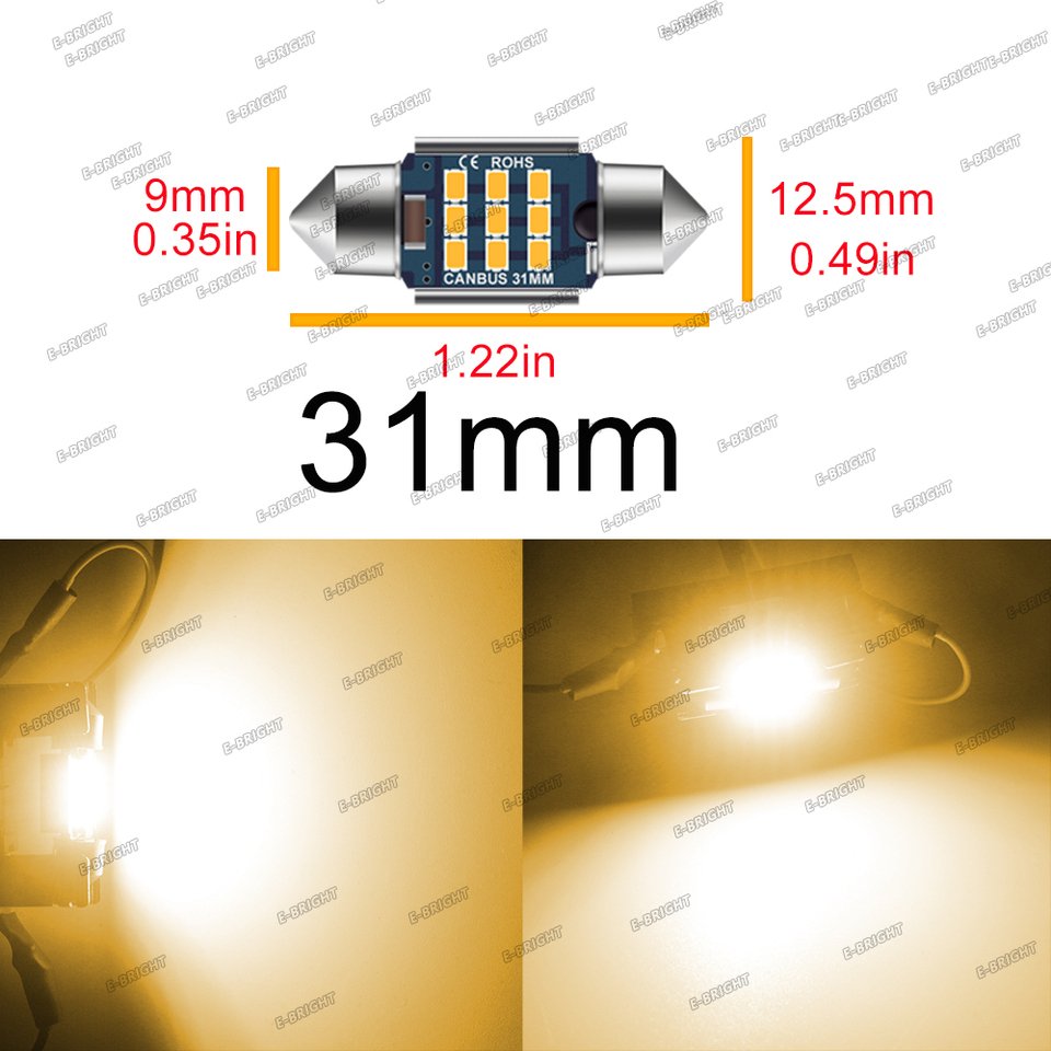 

4P 12V 24V C5W Festoon Bulb 2016 LED CANBUS No Error 31 мм 36 мм 39 мм 41 42 мм Косметическое зеркало Купольная лампа для салона автомобиля Белый 6500K