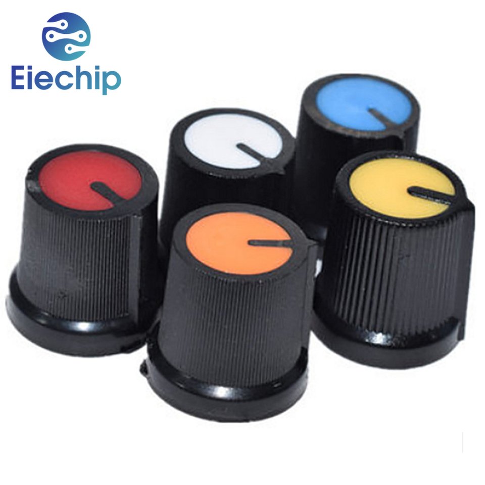 

Изолирующие колпачки для потенциометров Eiechip 6 мм 5 шт.