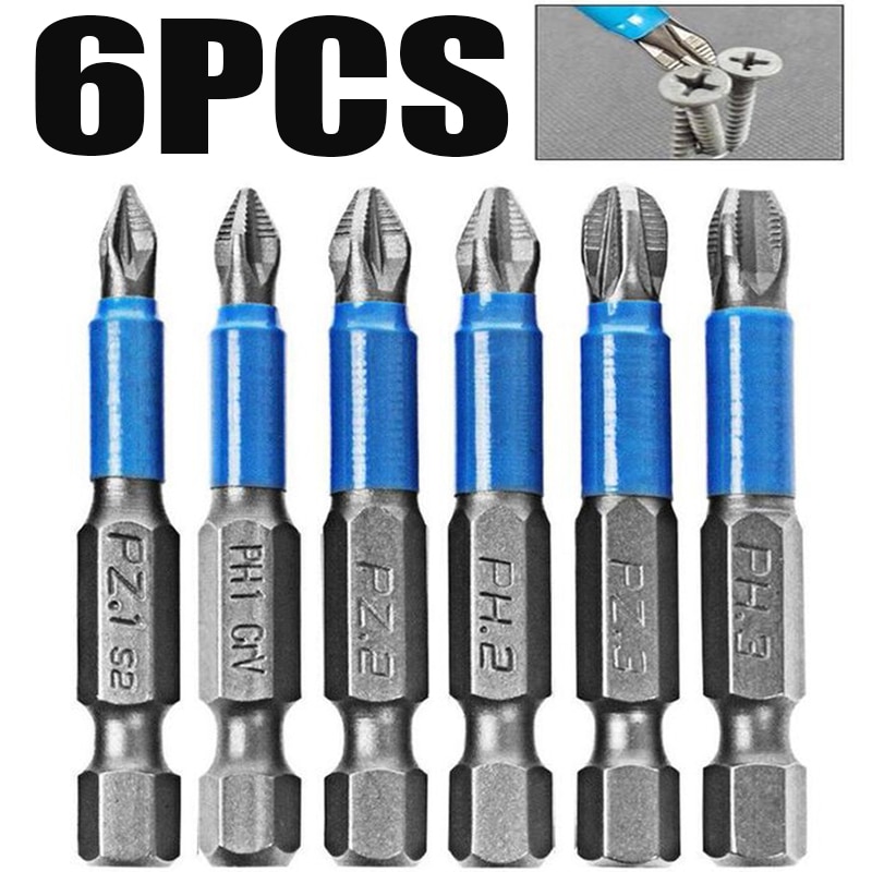 

Набор отверточных бит ZENHOSIT Screwdriver Bit 6 шт.