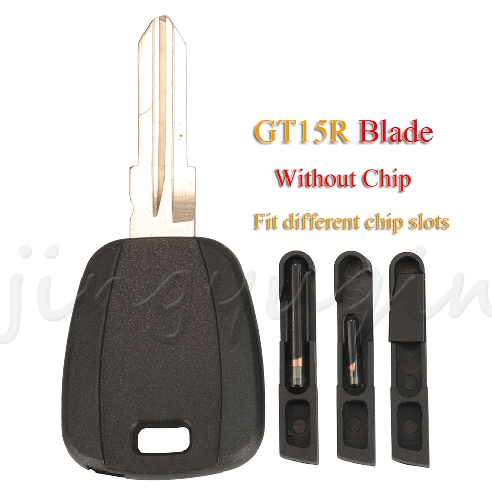 

Jingyuqin для Fiat Key Shell, черная заготовка для Fiat 500 Ducato, ключ транспондера, необрезанный SIP22/GT10/GT15R, замена лезвия