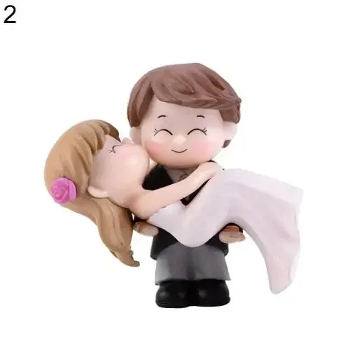 

Миниатюрные фигурки жениха и невесты MOONBIFFY