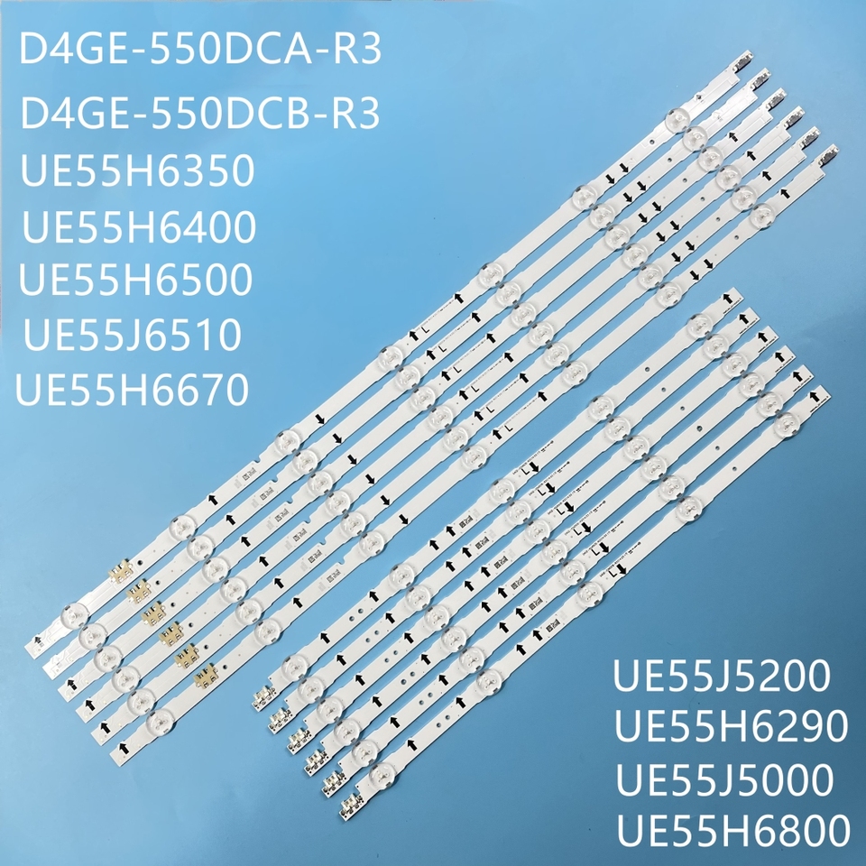 

Светодиодная панель подсветки abay для UE55J6500, UE55H6300, UE55H5500, UE55H6200, UE55H6400, UE55H6800, UE55J5000 (12 шт.)