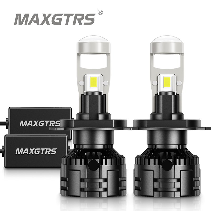 

2x H4 Hi/Lo H7 Bi-Led линза проектора H11 9005 HB3 9006 HB4 Автомобильная лампа для фар Canbus Lampada 6000K Мини противотуманная фара 12 В LHD RHD