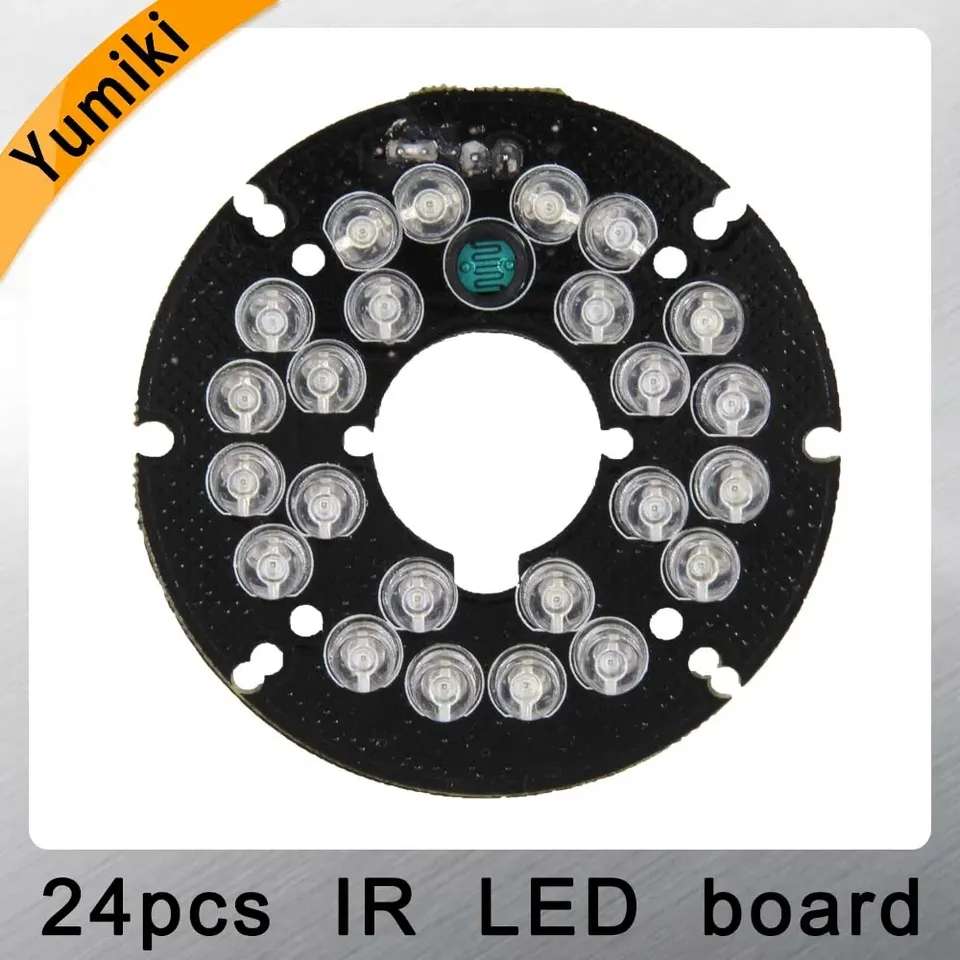 

Yumiki 24IR-LED-55mm ИК-плата для камер видеонаблюдения