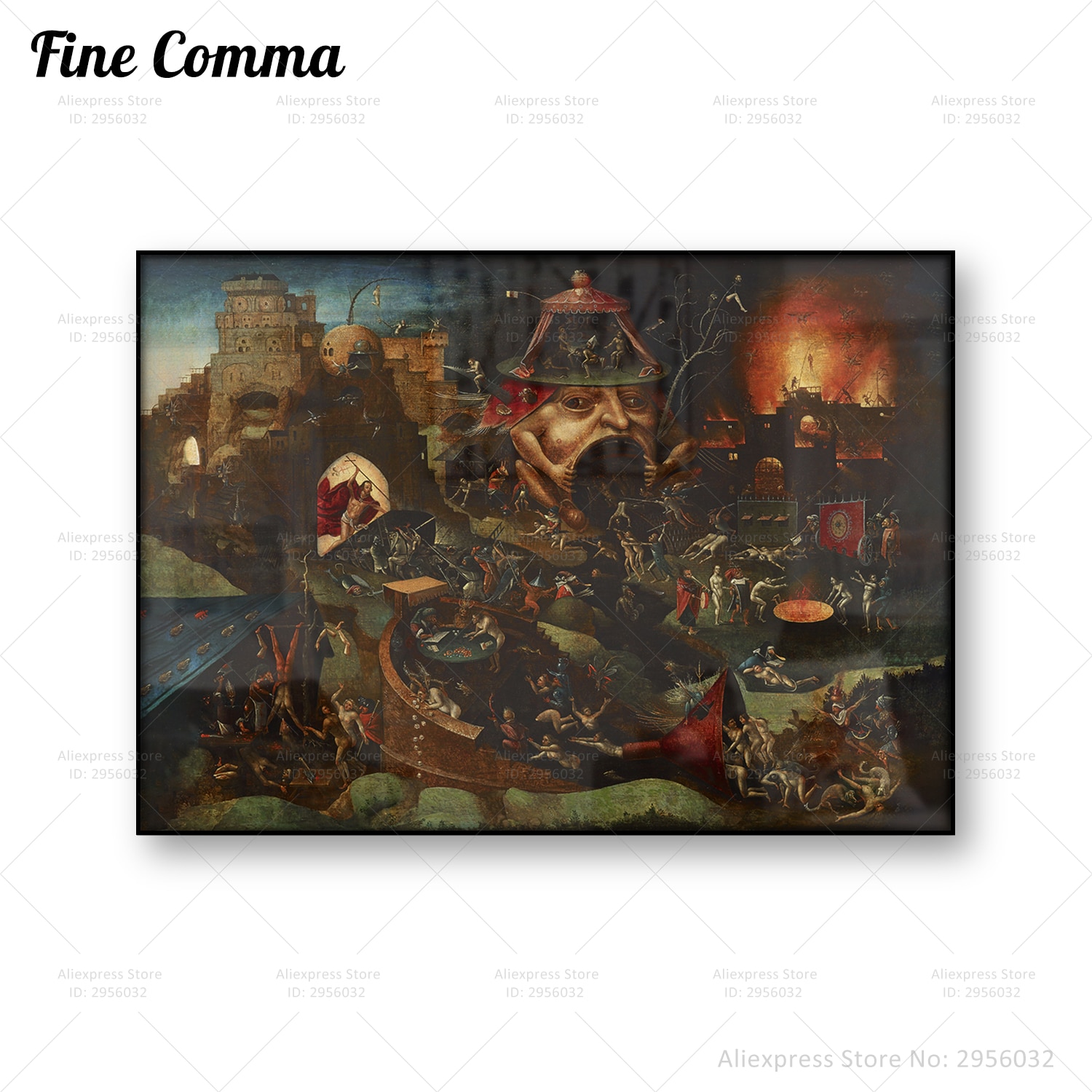 

Печать на холсте "Христос в Лимбо" Fine Comma Style