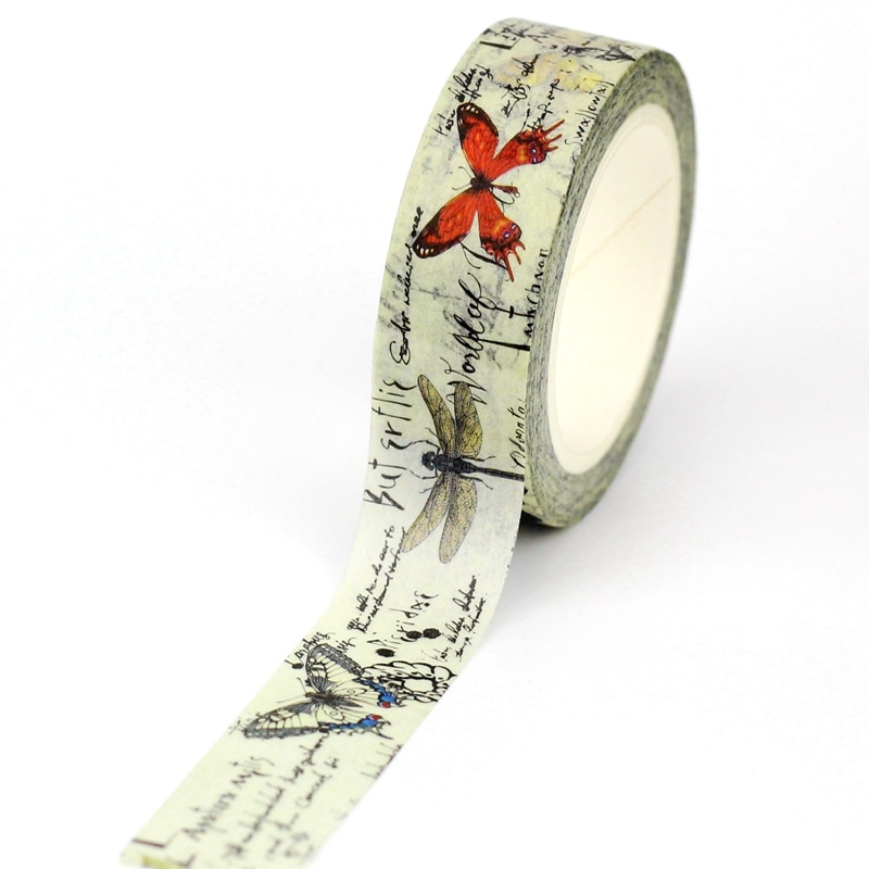 

GREATHOPE WASHI TAPE Винтажные бабочки