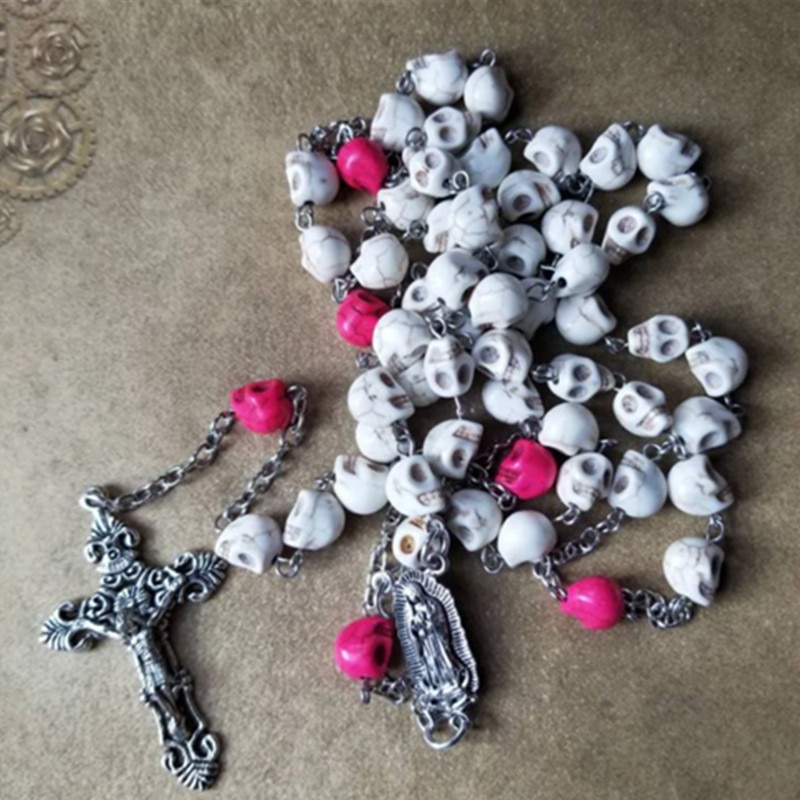 

Христианские четки Dia de Los Muertos Mulelat