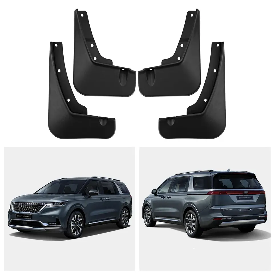 

Брызговики для Kia Carnival 2021-2024 гг., без педалей, защитные от брызг, крыло передних и задних колес, автомобильные аксессуары