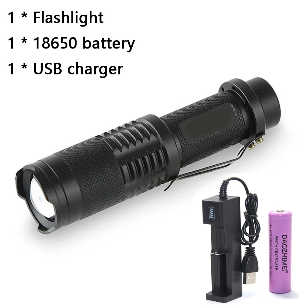 

DAOZHIMEI Тактический фонарик IR 850/940 нм 10Вт