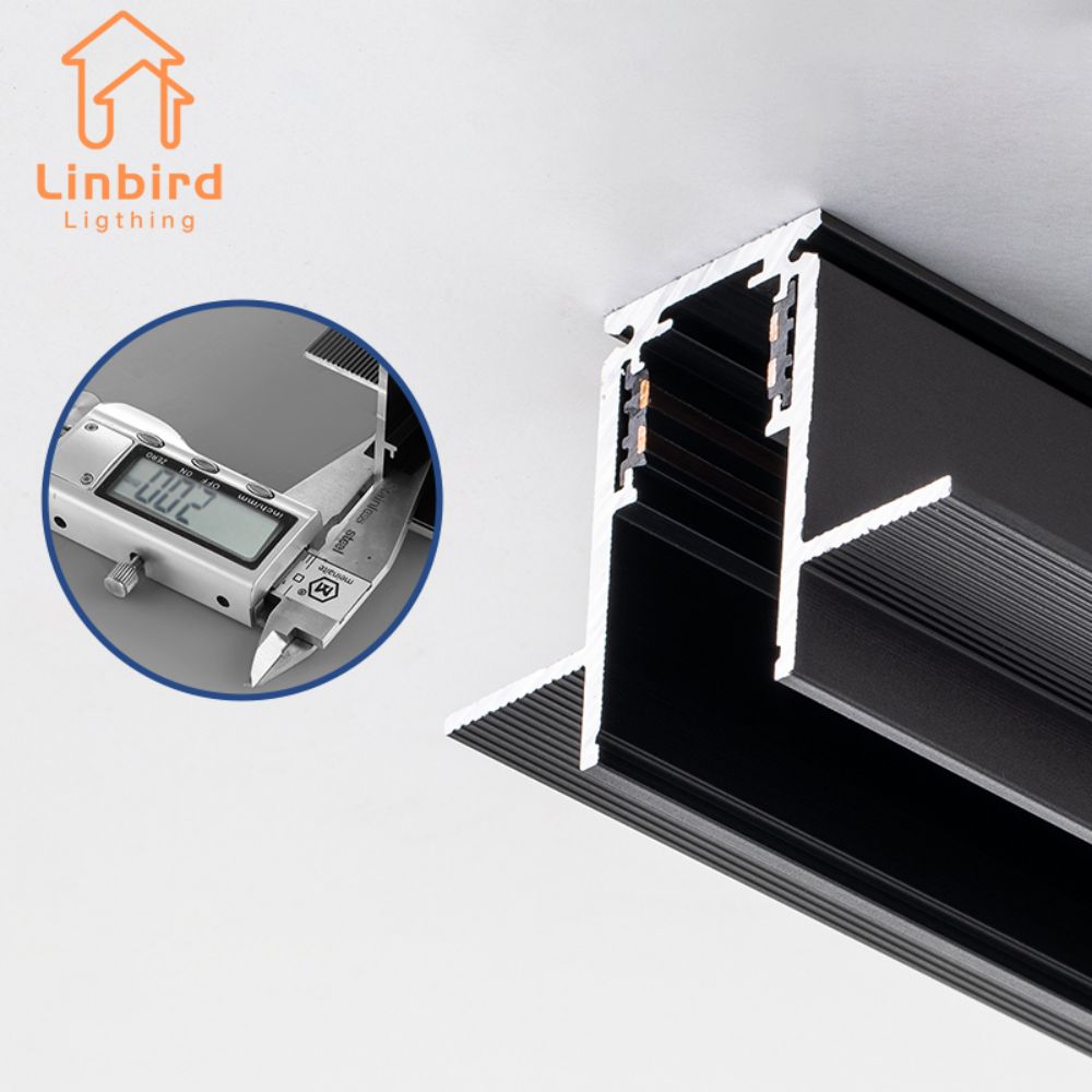 

LINBIRD Потолочный алюминиевый гибкий линейный светильник DC48V