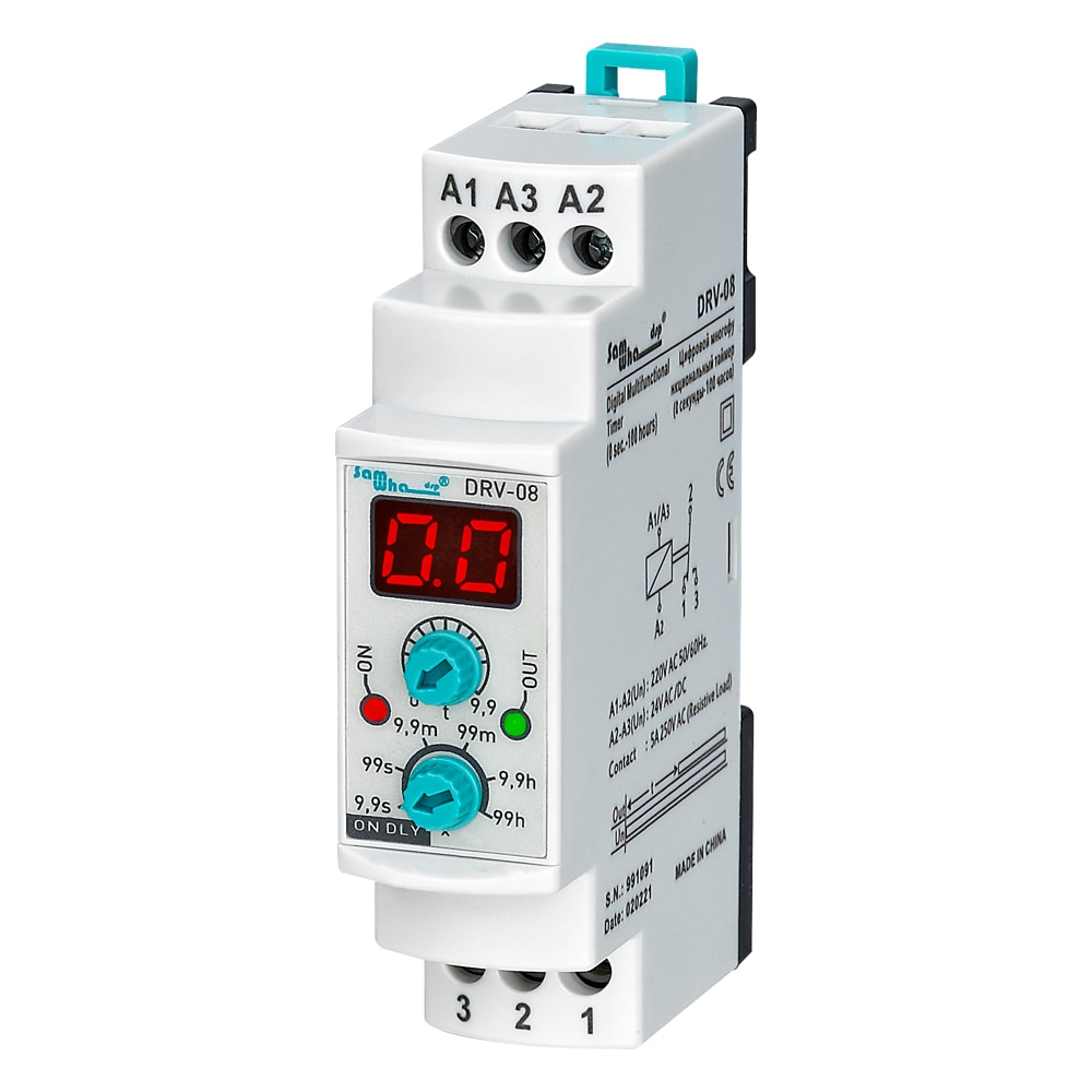 

Samwha-Dsp DRV-08 Цифровое реле времени задержки