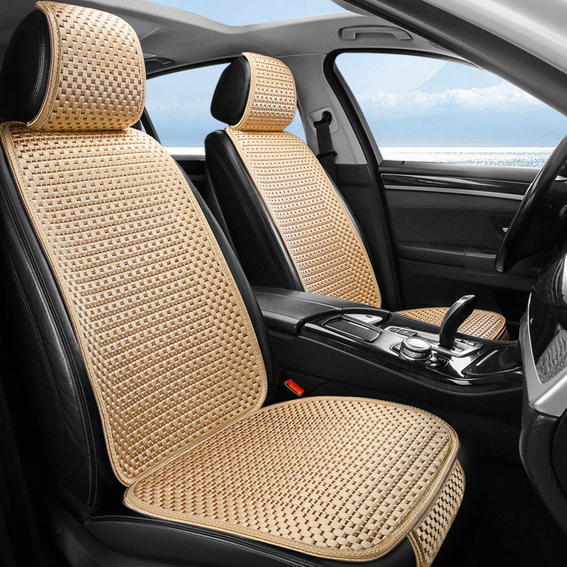 

Summer Ice Silk Car Seat Covers Non-slip and Wear-resistant Car Front Seat Cushion Mat Auto Seat Cover protector Backseat Pad