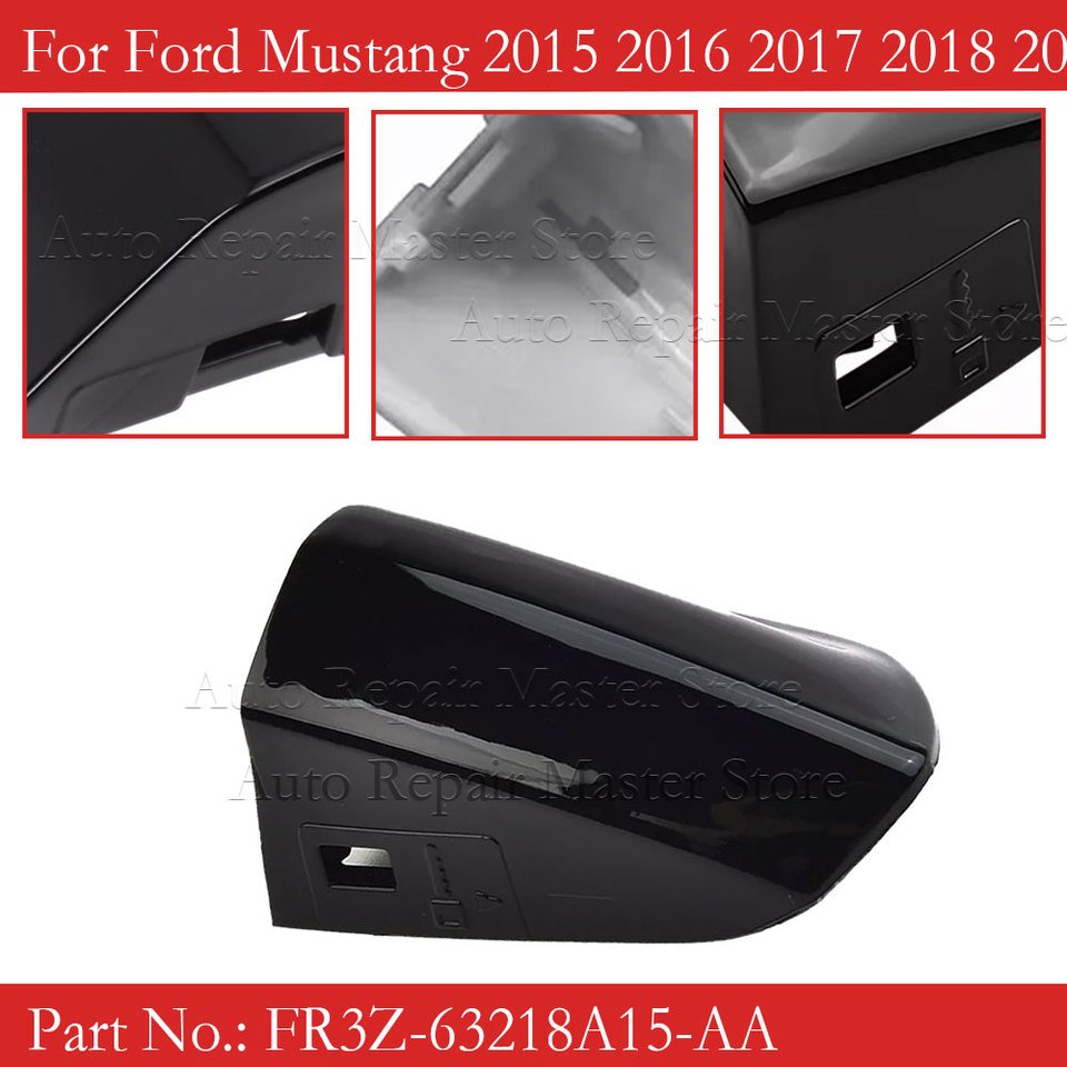 

Черный FR3Z-63218A15-AA для Ford Mustang 2015-2020 Автомобильная левая сторона водителя, наружная дверная ручка, крышка, декоративные детали