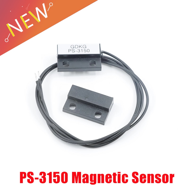 

PS-3150 герконовый датчик PS3150 нормально открытый NO бесконтактный магнитный контакт для двери, окна, 30 см, расстояние индуктивности провода