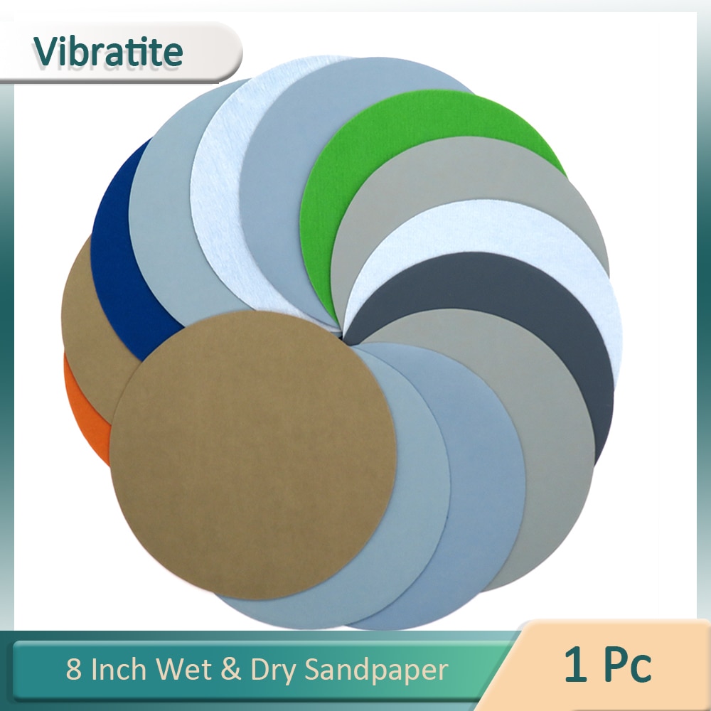 

Шлифовальные диски VIBRATITE 8 дюймов из карбида кремния 60-10000 grits