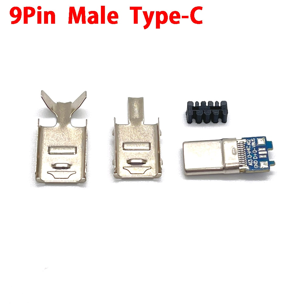 

LAJQTAO 9pin Type-C Micro USB 3.1 Адаптер