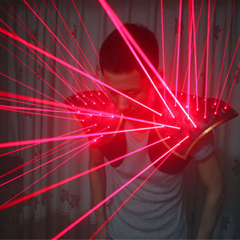 

Красный светодиодный костюм TEMLASER