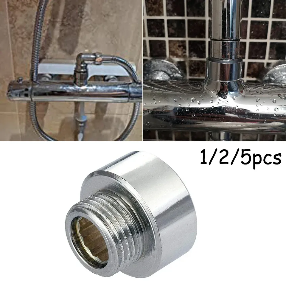 

Хромированный адаптер для душа 3/4" на 1/2"