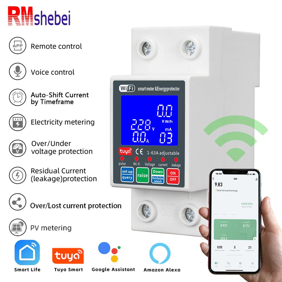 

RMshebei Smart Life PV Smart Автоматический выключатель 63A