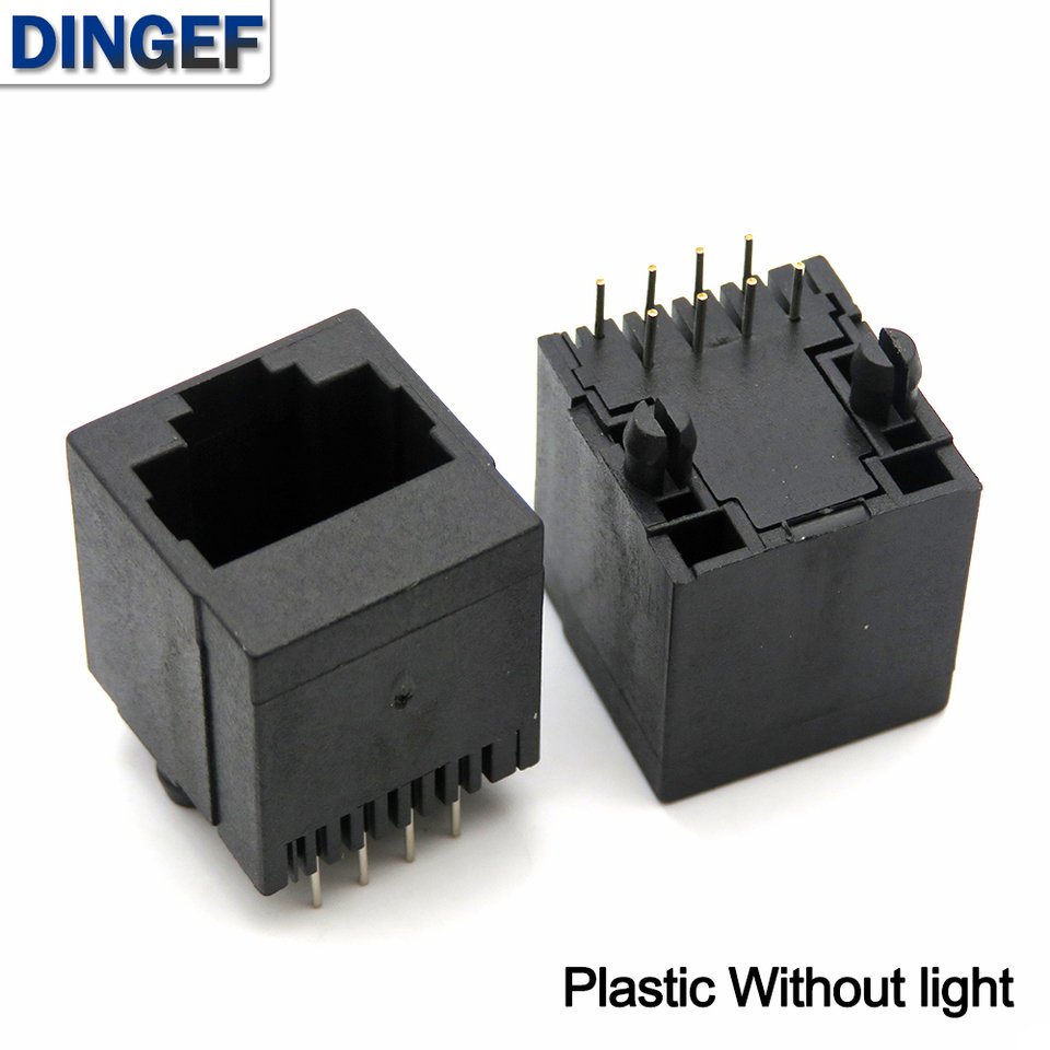 

DNIGEF RJ45 сетевой разъем с подсветкой