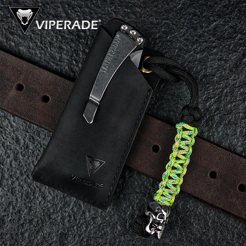 

VIPERADE PJ11 Кожаная сумка для инструментов, кожаный карманный органайзер EDC на ремне