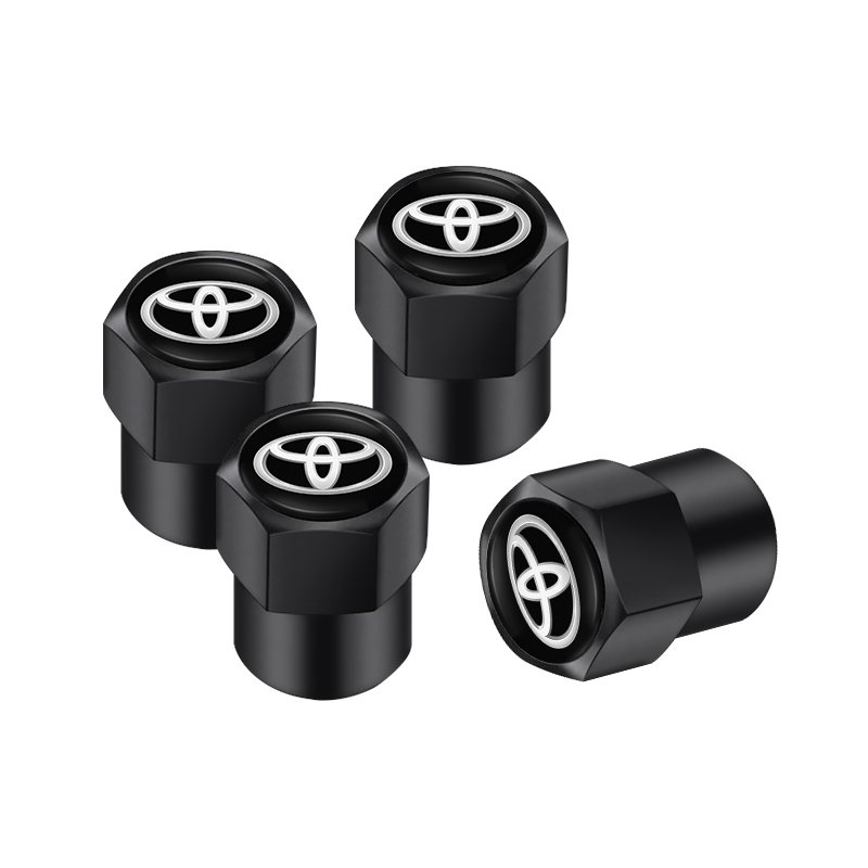 

4-шт для автомобиля Toyota, крышка клапана из алюминиевого сплава, аксессуары для крышки клапана