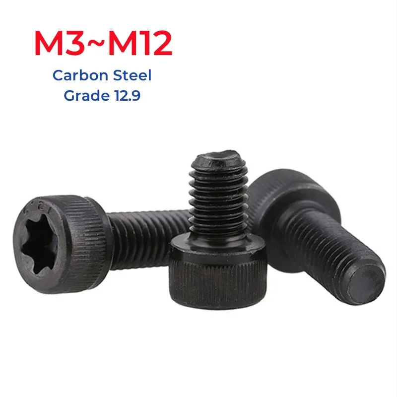 

Высокопрочные черные винты Torx из углеродистой стали M3 M4 M5 M6 M8 M10 M12