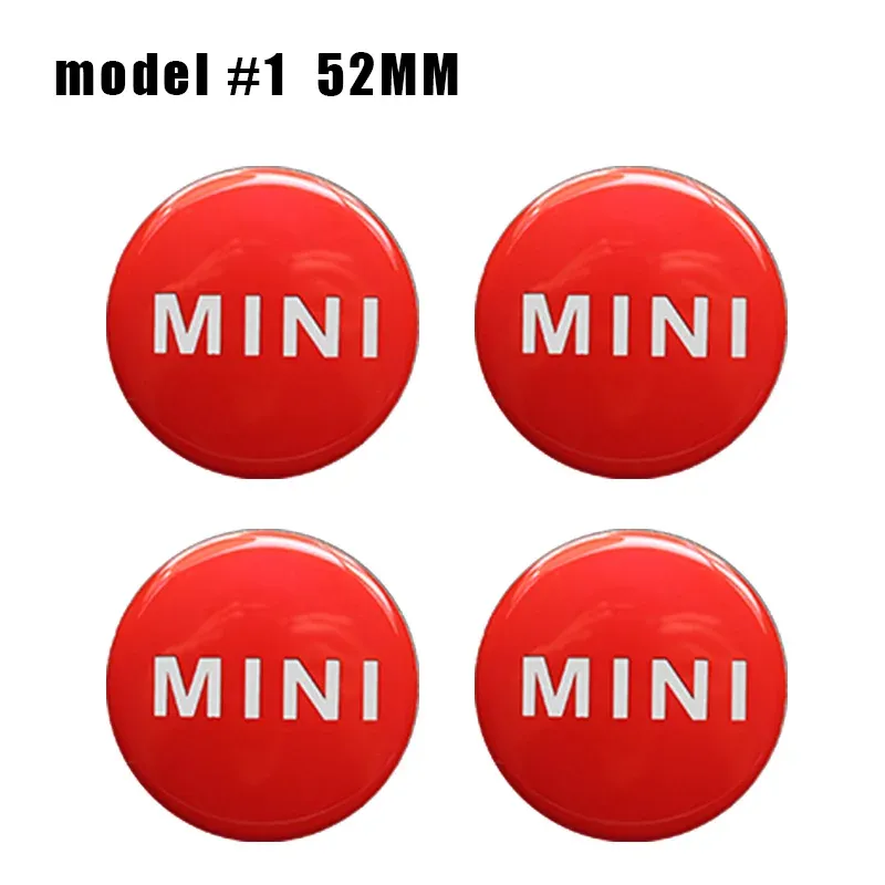 

4 шт. 52 мм для Mini Cooper One S Clubman Countryman R55 R56 R50 R53 R57 R59 R60 R61 колпачок центра колеса автомобиля значок эмблема наклейка